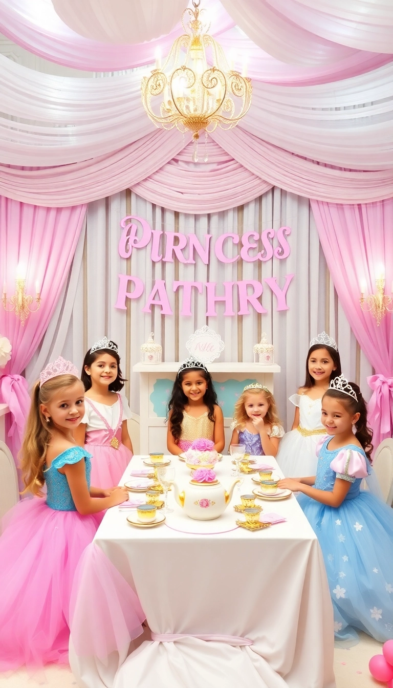 25 Unforgettable Kids Birthday Themes That'll Make Their Day Epic (You Won't Believe #18!) - 9. Princess Royal Ball