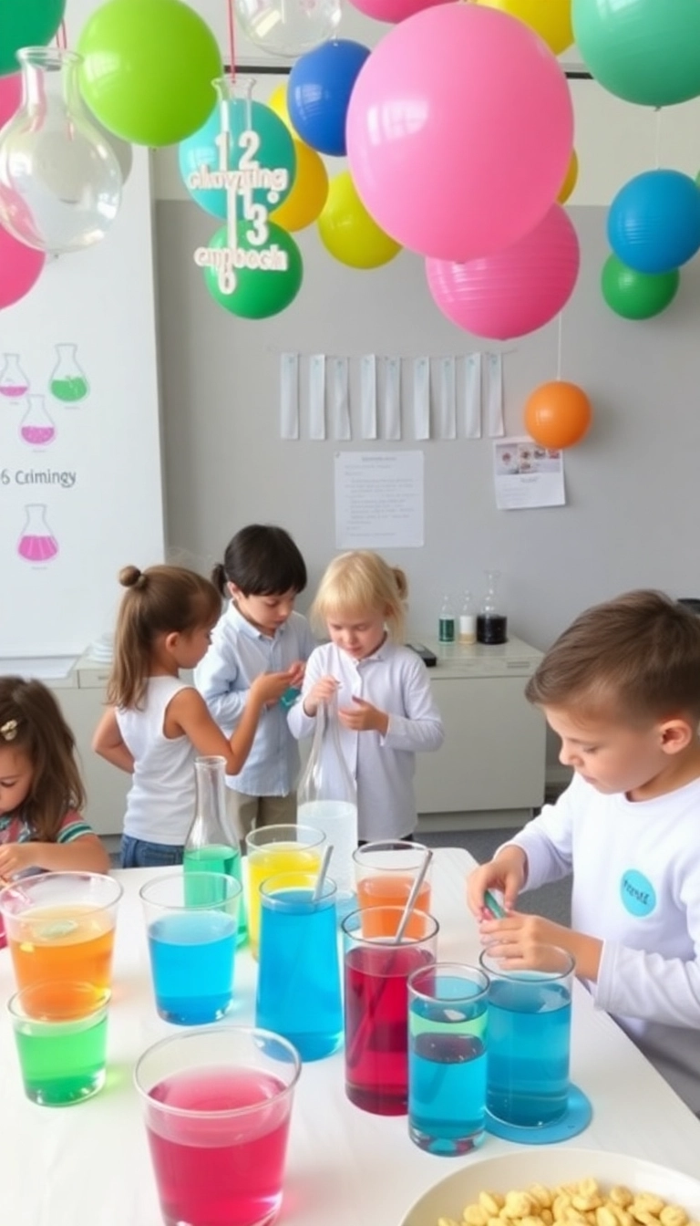 25 Unforgettable Kids Birthday Themes That'll Make Their Day Epic (You Won't Believe #18!) - 19. Science Party