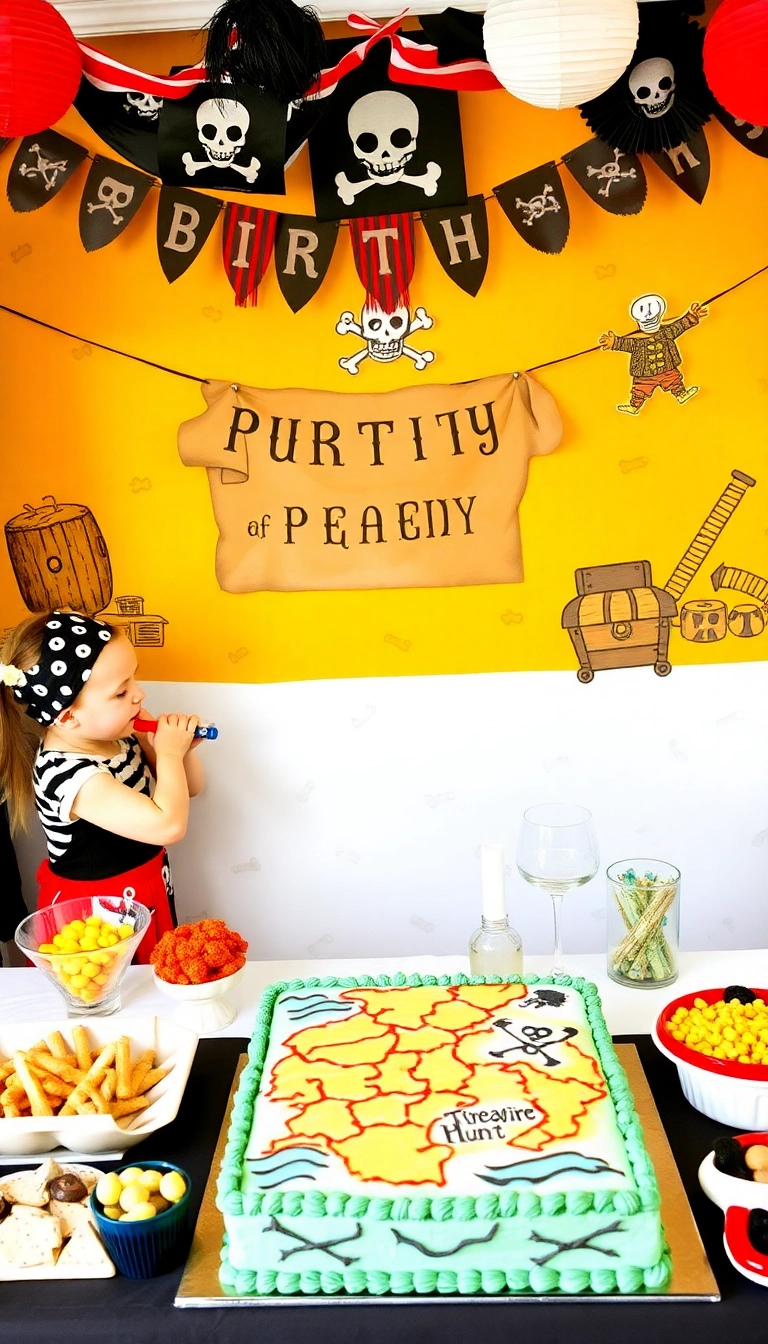 25 Unforgettable Kids Birthday Themes That'll Make Their Day Epic (You Won't Believe #18!) - 21. Pirate Treasure Hunt