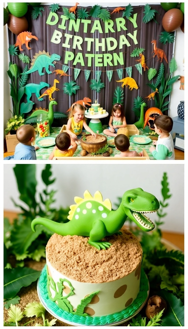 25 Unforgettable Kids Birthday Themes That'll Make Their Day Epic (You Won't Believe #18!) - 5. Dinosaur Discovery