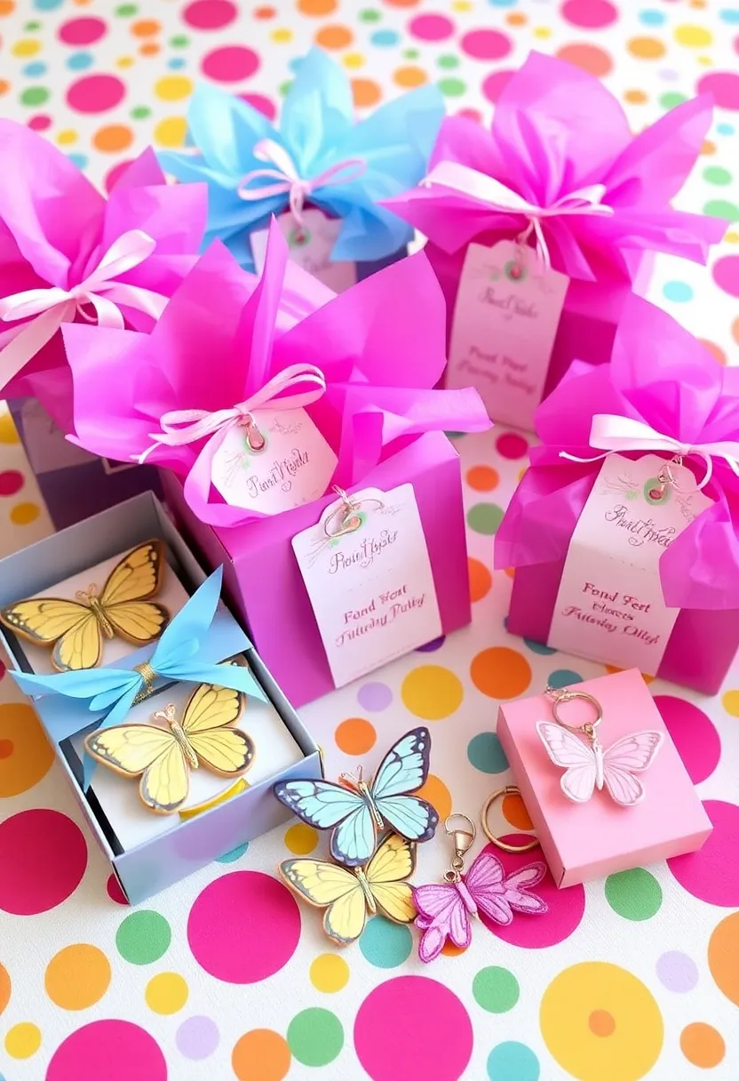 22 Butterfly Party Ideas That Will Make Your Celebration Take Flight! - 5. Butterfly-Themed Party Favors