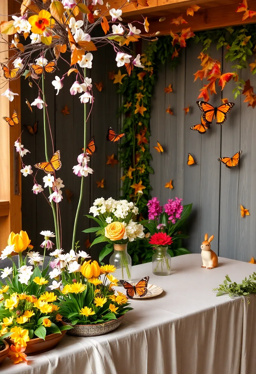 22 Butterfly Party Ideas That Will Make Your Celebration Take Flight! - 20. Butterfly-Themed Seasonal Decor