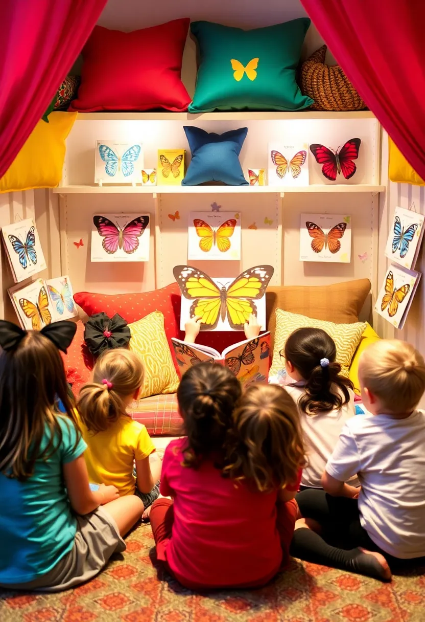 22 Butterfly Party Ideas That Will Make Your Celebration Take Flight! - 16. Butterfly-Themed Storytime for Kids