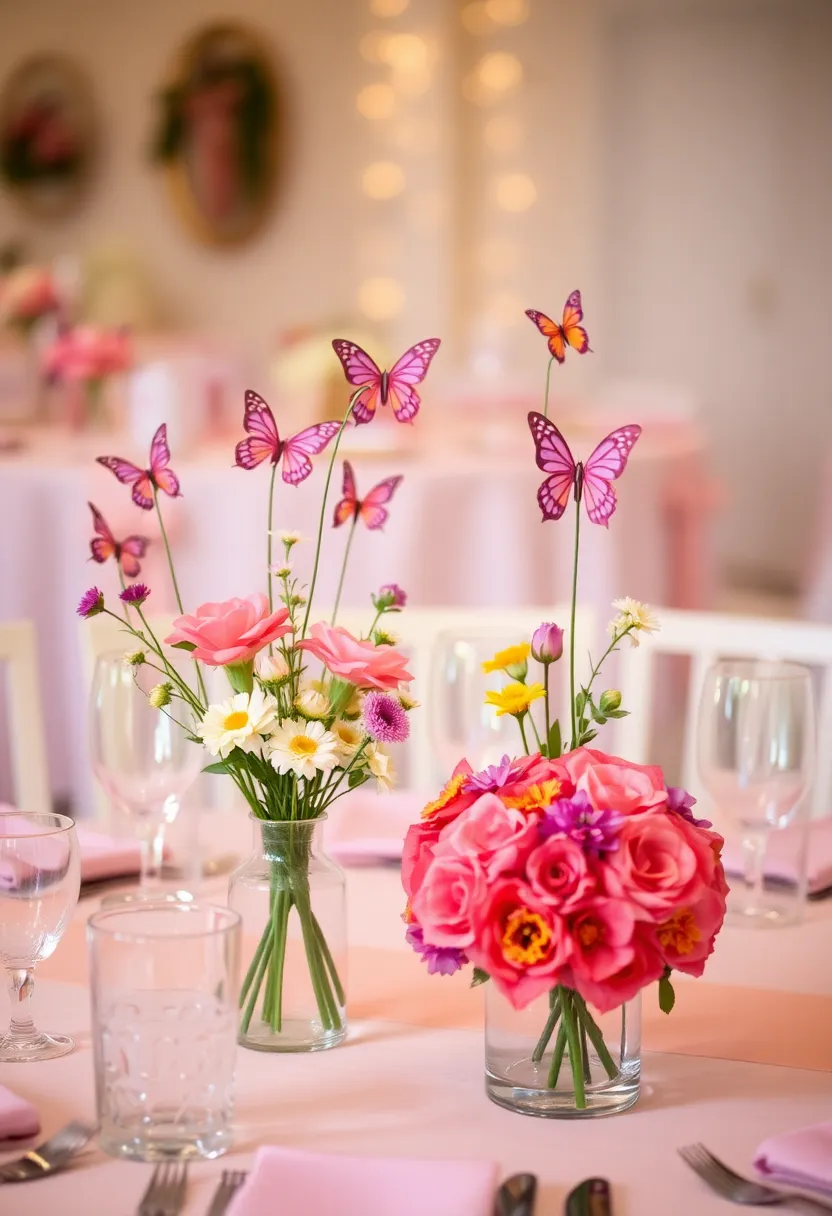 22 Butterfly Party Ideas That Will Make Your Celebration Take Flight! - 3. Whimsical Butterfly Centerpieces