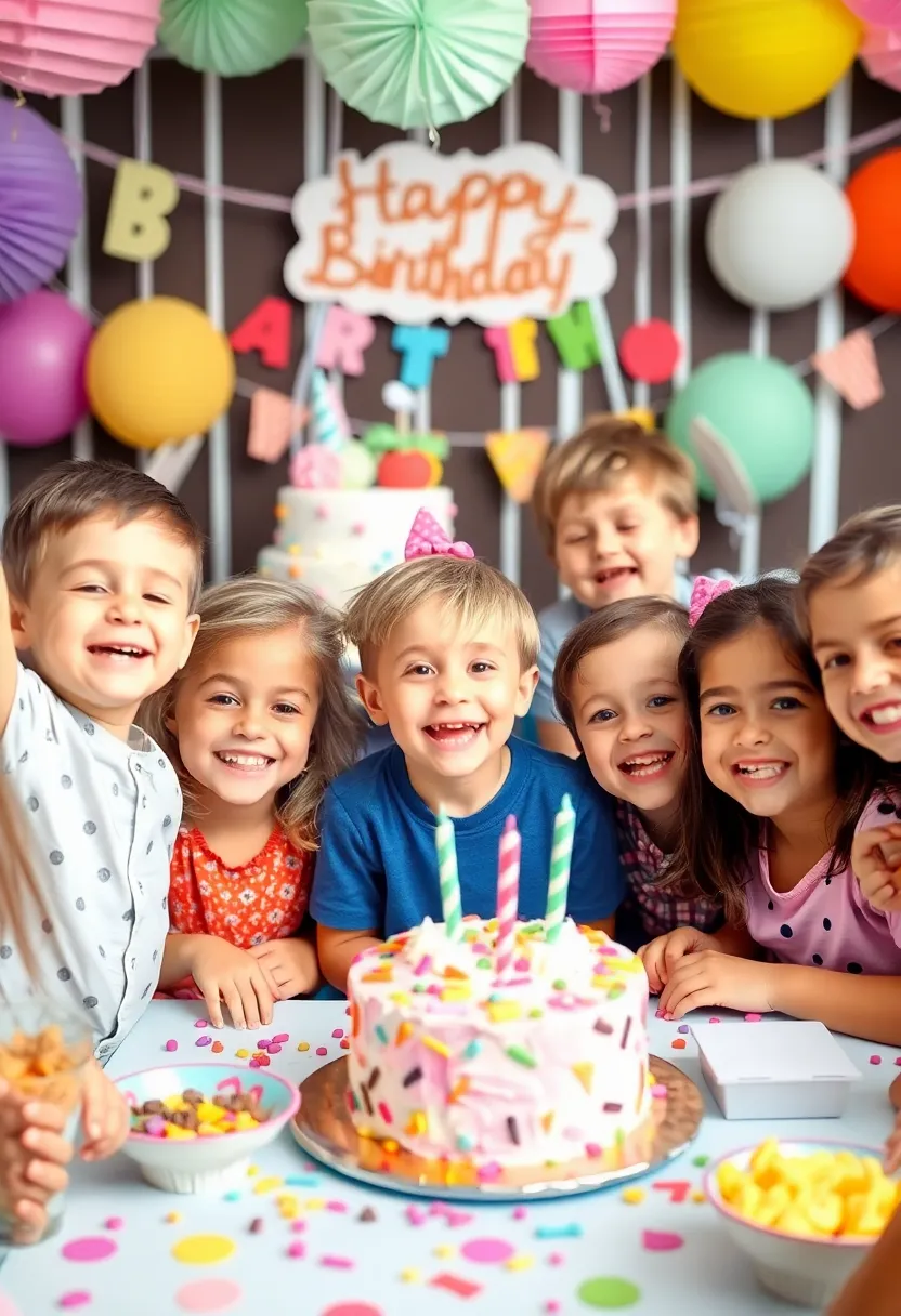 21 Colorful Ice Cream Birthday Decorations That Will Make Your Child's Day Unforgettable! - 15. Ice Cream Mobile Dessert Cart