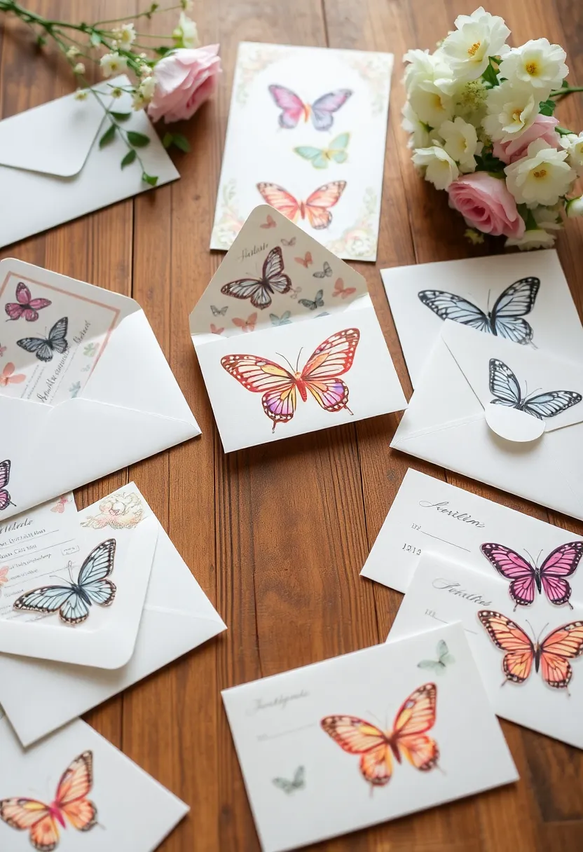 22 Butterfly Party Ideas That Will Make Your Celebration Take Flight! - 2. Butterfly-Themed Invitations