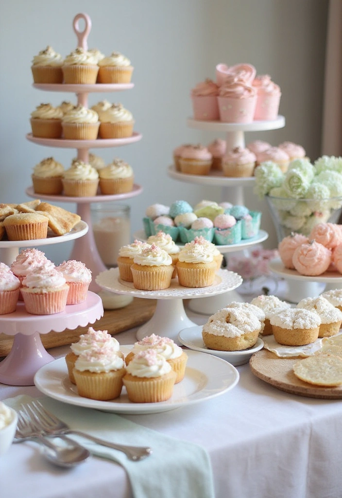 21 Baby Shower Decorations That Will Leave Your Guests in Awe (You Won't Believe #7!) - 3. Sweet Treats Dessert Table