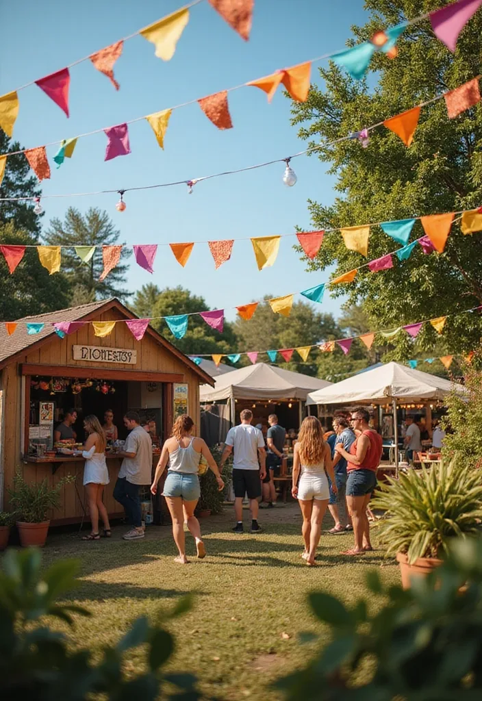 21 18th Birthday Party Ideas That Will Make You the Star of the Night! - 15. Music Festival Inspired