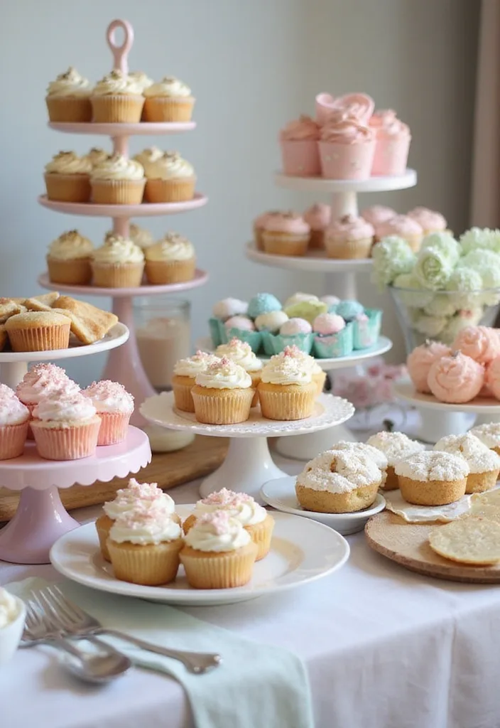 21 Baby Shower Decorations That Will Leave Your Guests in Awe (You Won't Believe #7!) - 3. Sweet Treats Dessert Table