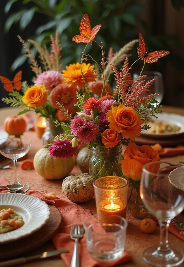 20 Magical Butterfly Themed Birthday Party Ideas That Will Make You Flutter with Joy! - 17. Butterfly Themed Centerpieces