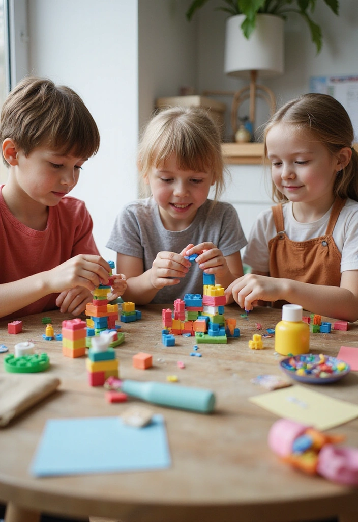 21 Construction Theme Birthday Party Ideas That'll Make You the Coolest Parent! - 7. Build Your Own Mini Structure Activity