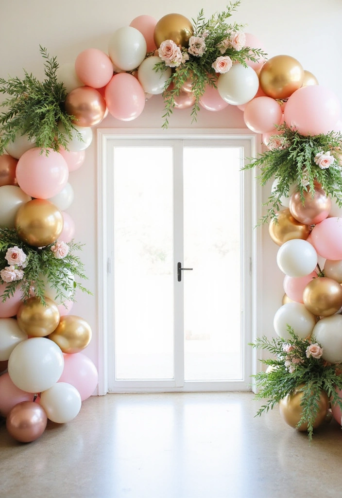21 Baby Shower Decorations That Will Leave Your Guests in Awe (You Won't Believe #7!) - 1. Balloon Arches that Dazzle