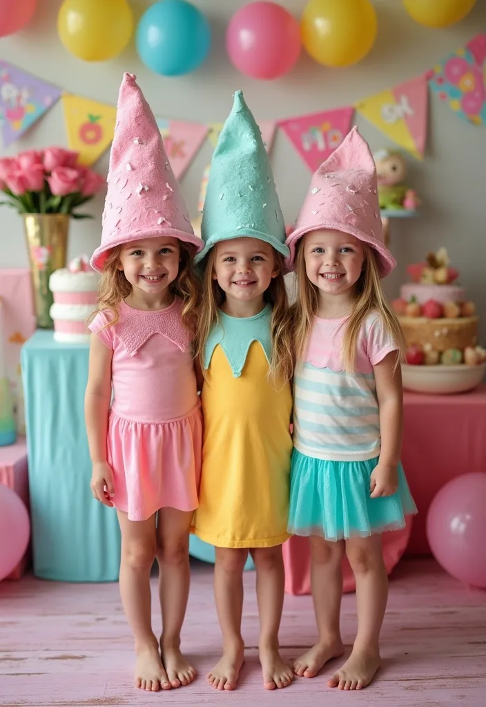 21 Ice Cream Birthday Party Ideas That Will Make Your Child's Day Unforgettable! - 12. Ice Cream-Themed Costumes