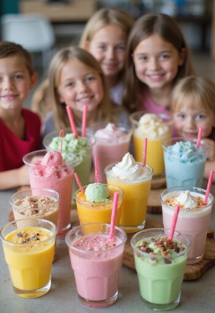21 Ice Cream Birthday Party Ideas That Will Make Your Child's Day Unforgettable! - 4. Ice Cream Flavored Drinks
