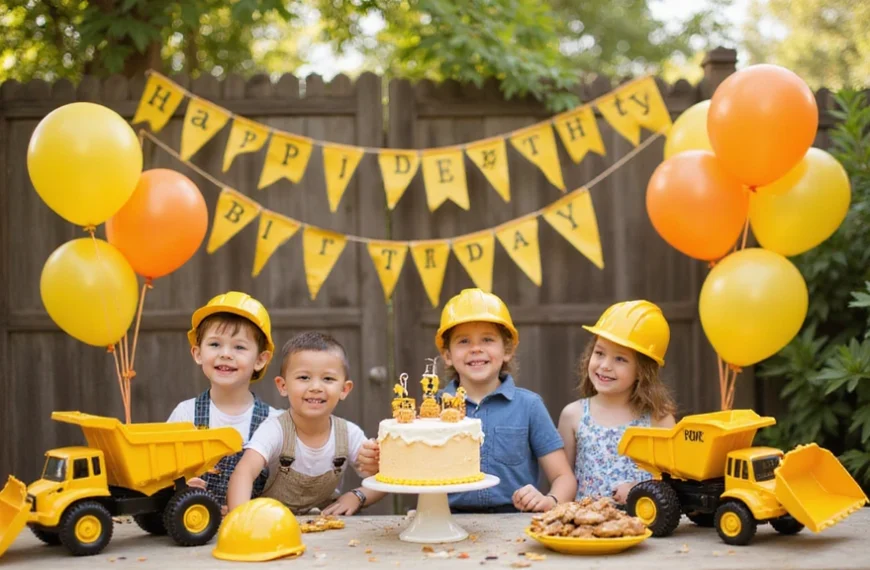 Party Under Construction: 21 Awesome Construction Birthday Party Ideas for Little Builders