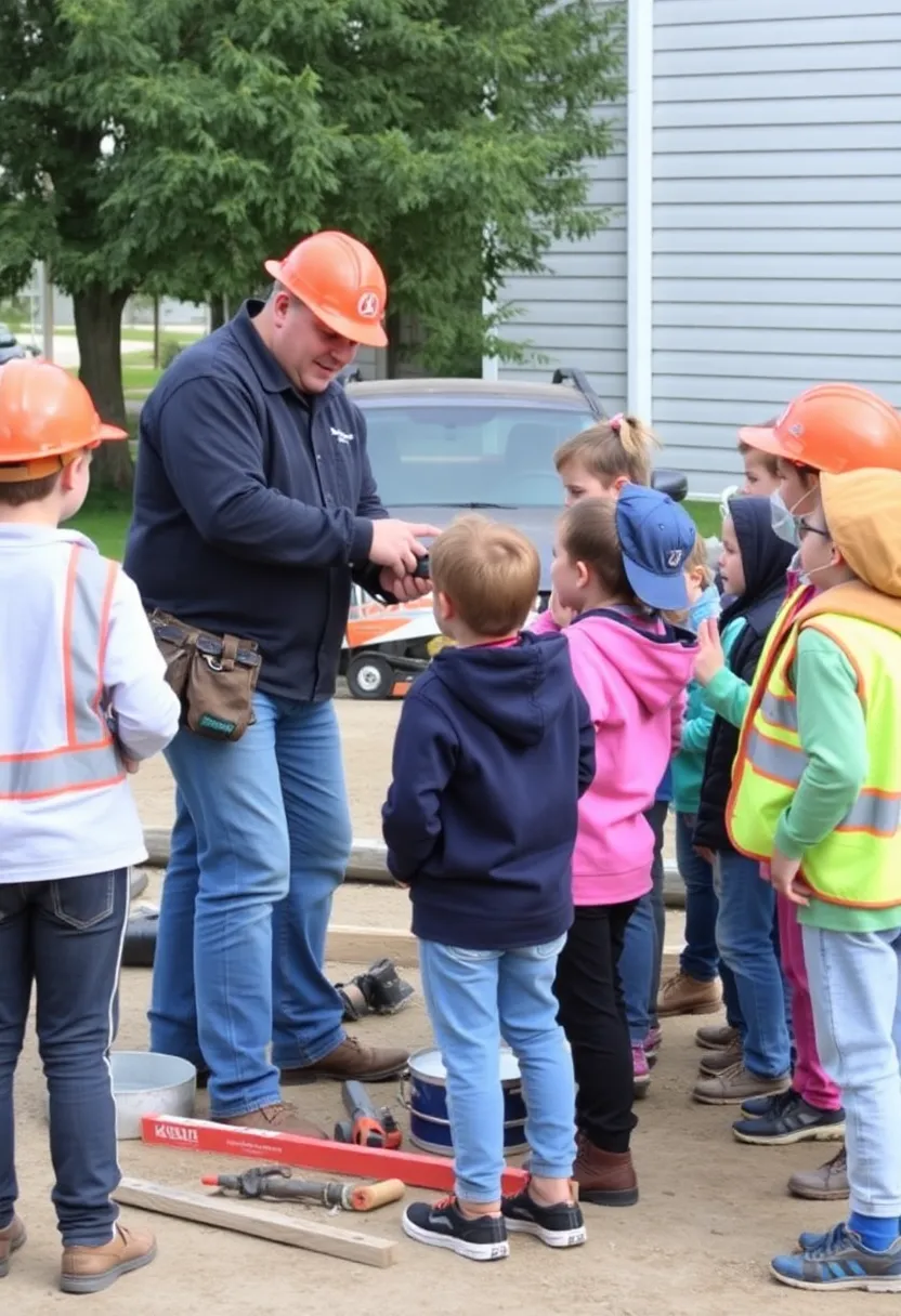 21 Construction Birthday Party Ideas That Will Make Your Child’s Day Unforgettable! - 14. Interactive Construction Demonstration