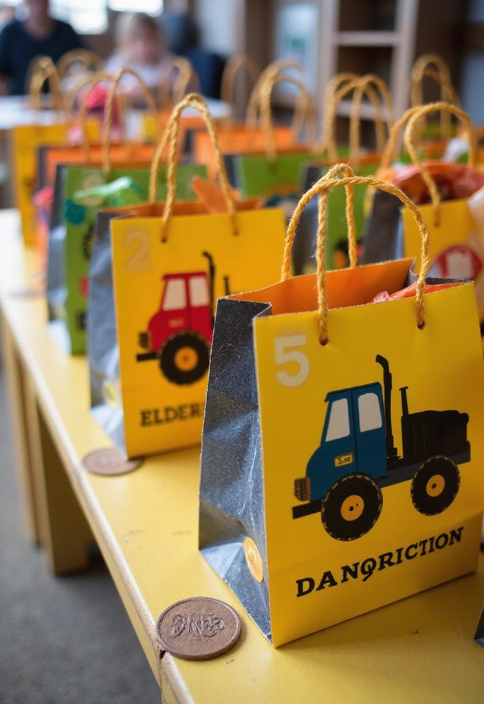 21 Construction Birthday Party Ideas That Will Make Your Child’s Day Unforgettable! - 6. Build-Your-Own Goodie Bags