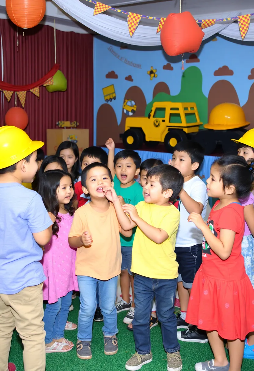 21 Construction Birthday Party Ideas That Will Make Your Child’s Day Unforgettable! - 18. Construction Playlist Sing-Along