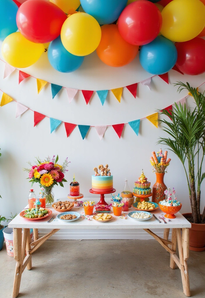 21 Baby Shower Inspo That Will Leave You Speechless (Especially #14!) - 16. Color Explosion