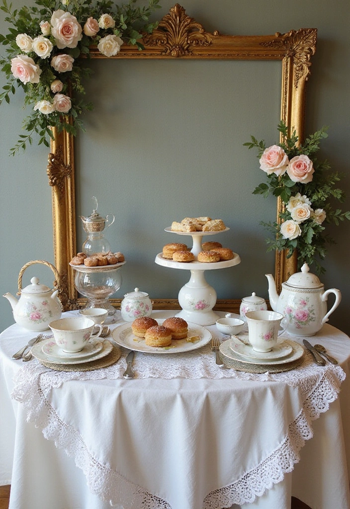 21 Baby Shower Inspo That Will Leave You Speechless (Especially #14!) - 6. Vintage Tea Party