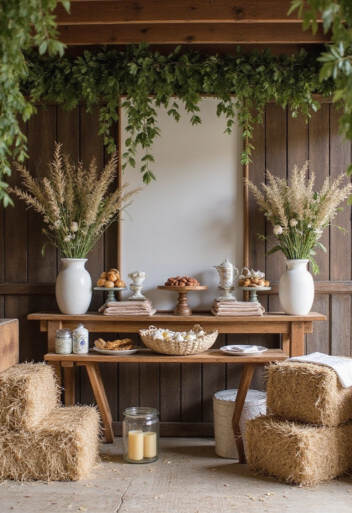 21 Baby Shower Inspo That Will Leave You Speechless (Especially #14!) - 11. Rustic Country Charm