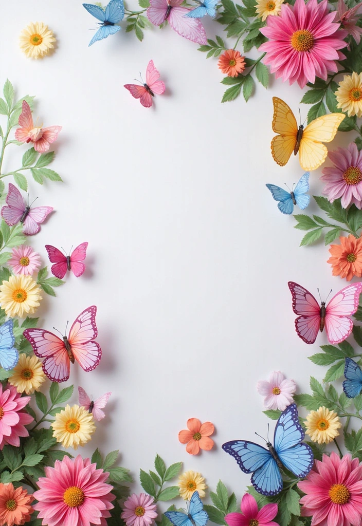21 Butterfly Party Inspirations That Will Make Your Celebration Fly High! - 2. Butterfly Backdrop for Pictures