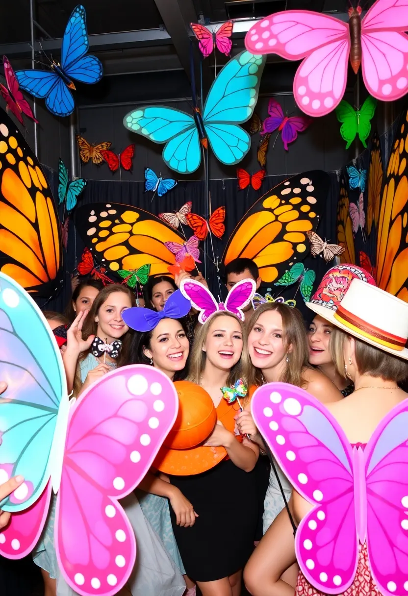 21 Butterfly Party Inspirations That Will Make Your Celebration Fly High! - 9. Butterfly Photo Booth Props