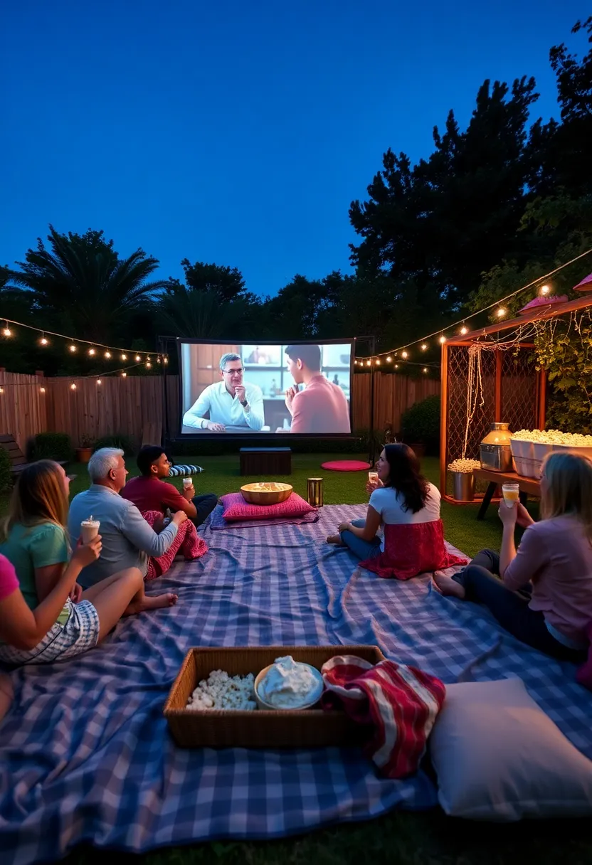 21 Ice Cream Party Ideas That Will Have Everyone Talking (Don't Miss #8!) - 20. Ice Cream and Movie Night