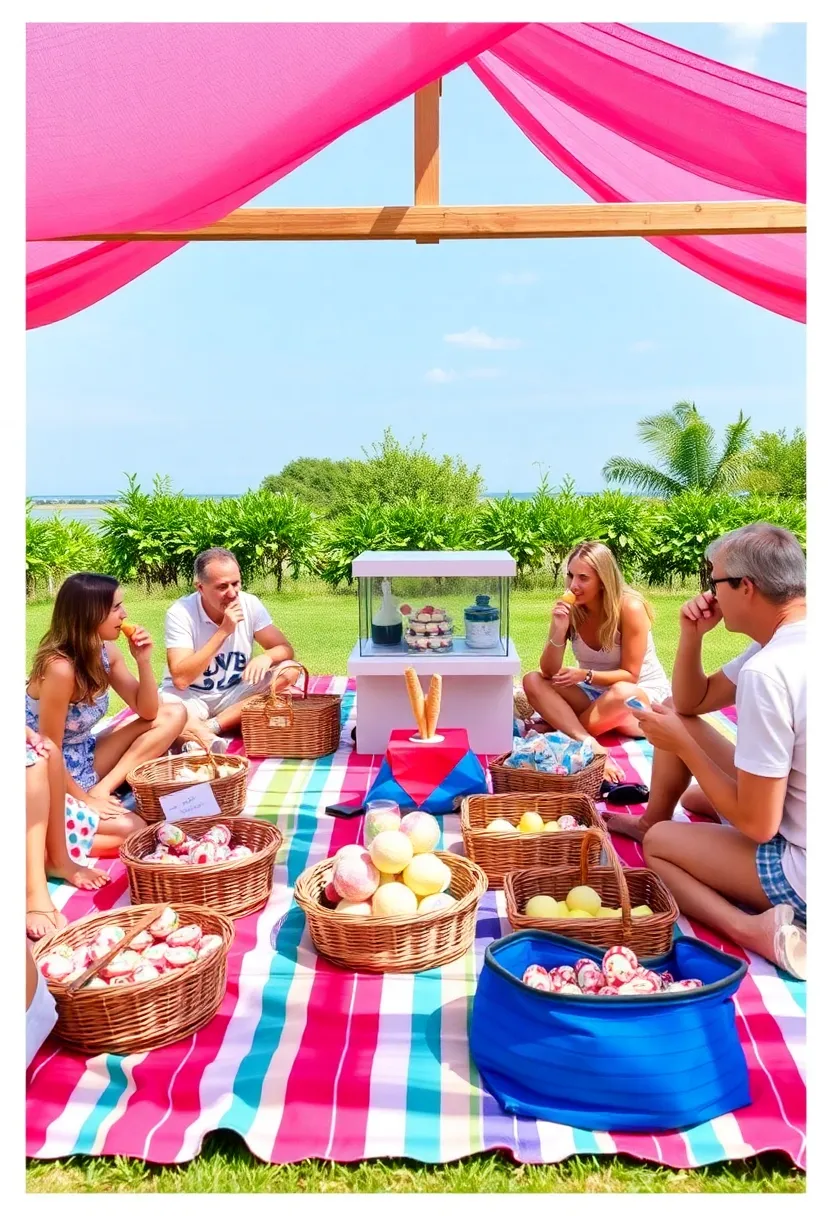 21 Ice Cream Party Ideas That Will Have Everyone Talking (Don't Miss #8!) - 11. Ice Cream Picnic Party