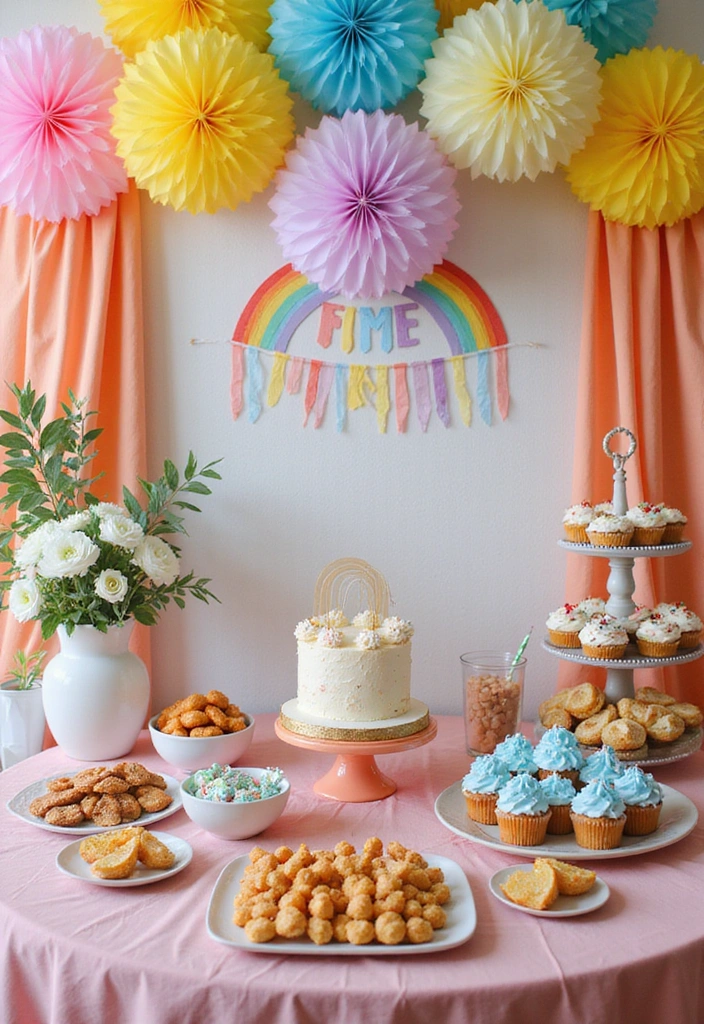 21 Creative Baby Shower Themes That Will Have Everyone Talking (Wait Until You See #5!) - 8. Rainbow of Love