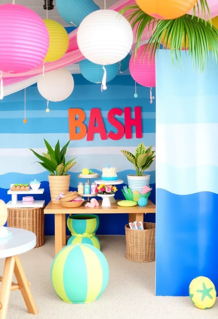 21 Creative Baby Shower Themes That Will Have Everyone Talking (Wait Until You See #5!) - 11. Beach Bash