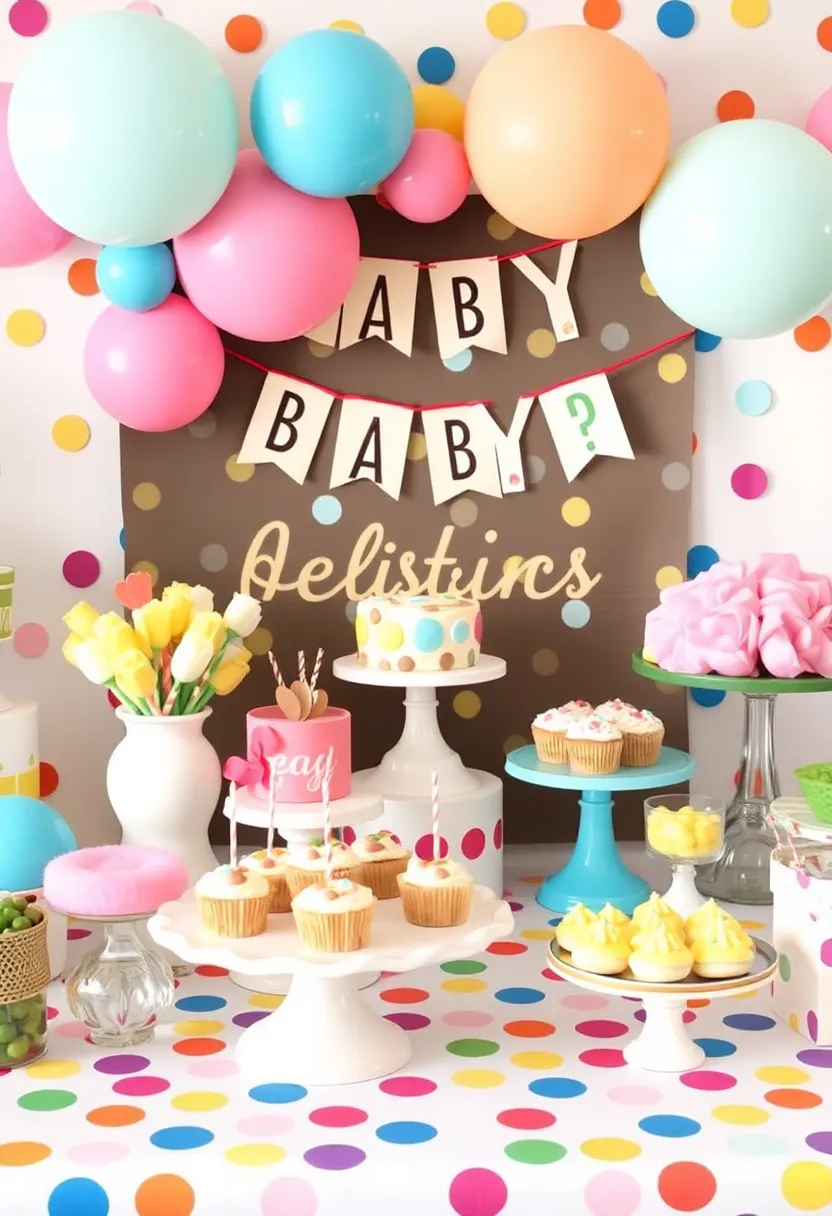 21 Creative Baby Shower Themes That Will Have Everyone Talking (Wait Until You See #5!) - 19. Dotted Delights