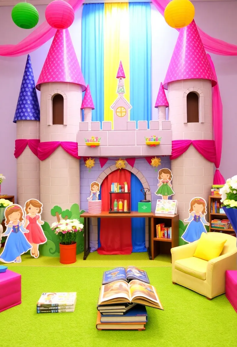 21 Enchanting Princess Birthday Party Ideas That Will Make Her Feel Like Royalty! - 12. Storybook Castle