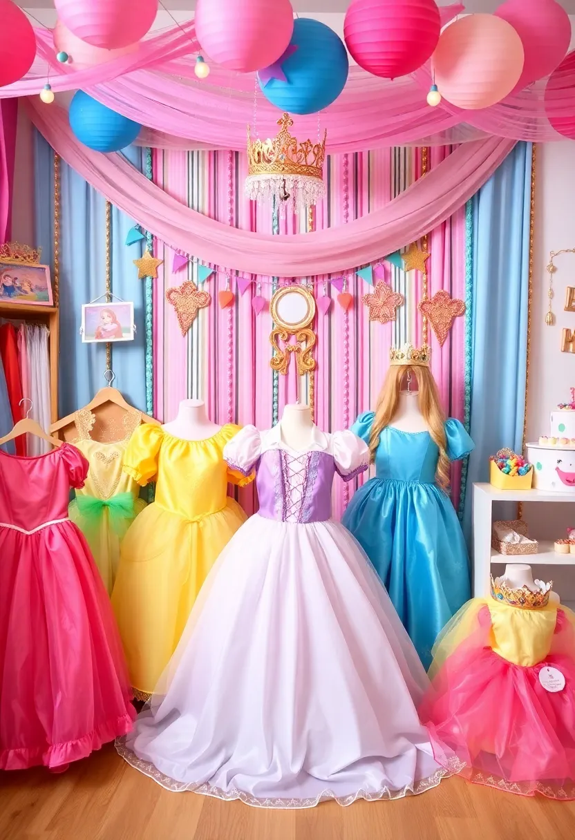 21 Enchanting Princess Birthday Party Ideas That Will Make Her Feel Like Royalty! - 7. Princess Dress-Up Party